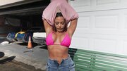 Brandy Salazar has great abs and a greater desire to get fucked