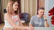 Cute Blonde Wants Her Boyfriend To Fuck Her Hard On The Couch