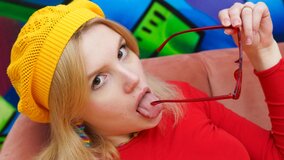 Milka A is amazing at masturbating with no shame at all